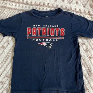 New England Patriots youth tee.  4-5 fits big.